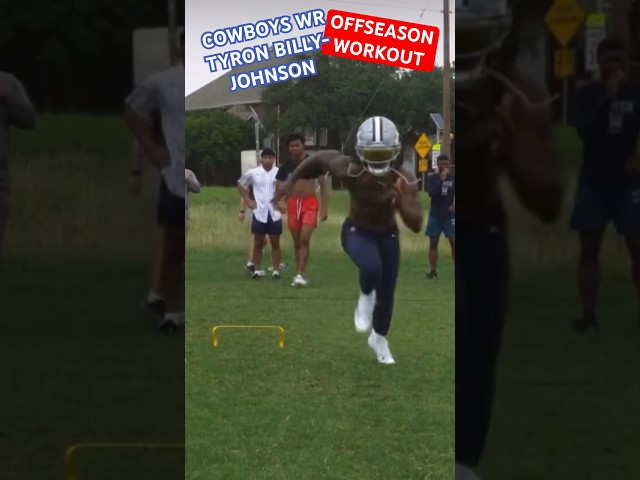 TYRON BILLY-JOHNSON ✭ #COWBOYS WR EXTRA WORK BEFORE MINI-CAMP! 🔥 No Ceedee = #Opportunity 👀 #NFL