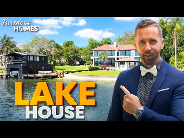 The Modern Lake House | Orlando Parade of Homes 2023