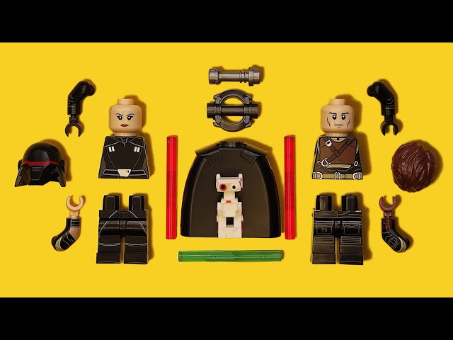 LEGO Cal Kestis VS. Second Sister | Jedi: Fallen Order | Unofficial Minifigure | Star Wars