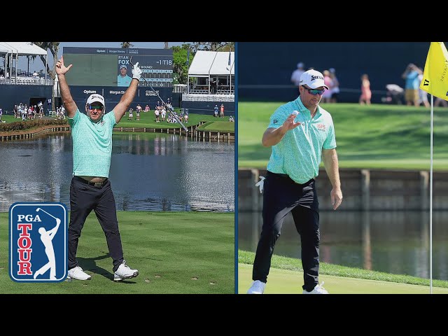 Hole-in-one at the ISLAND GREEN | Ryan Fox's ace at THE PLAYERS