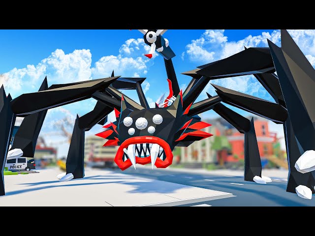 SPIDER KILLY WILLY Is A MUTANT Spider of Evil Tiny Town VR