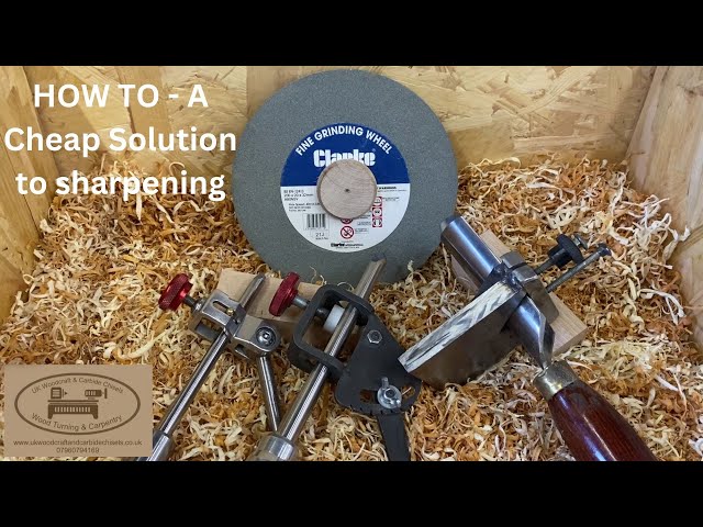 Woodturning an easy and cheap solution to sharpening your tools