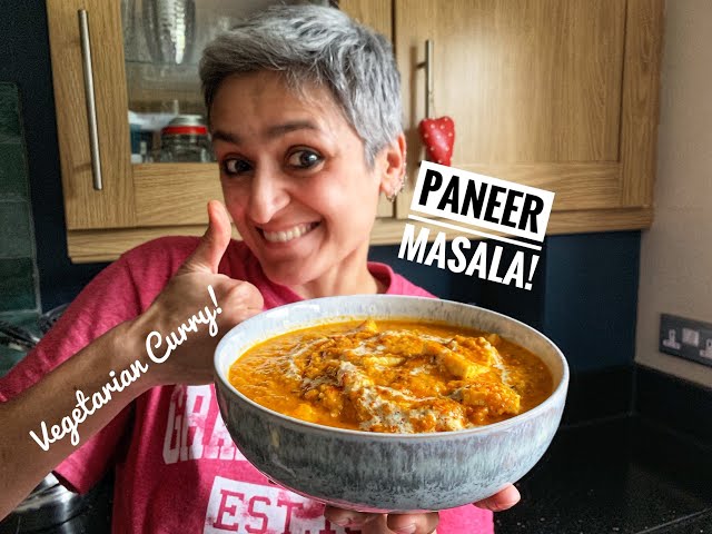 Paneer masala | Vegetarian | How to make a curry | Cook with me | Food with Chetna