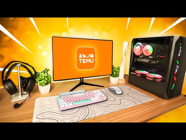 I bought a CHEAP Gaming Setup from TEMU!