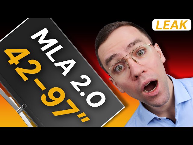 LEAK: Neuer MLA 2.0 OLED 42-97“ mit Tizen OS aus Deutschland???