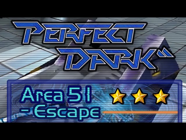 Perfect Dark Area 51 - Escape (Perfect Agent)