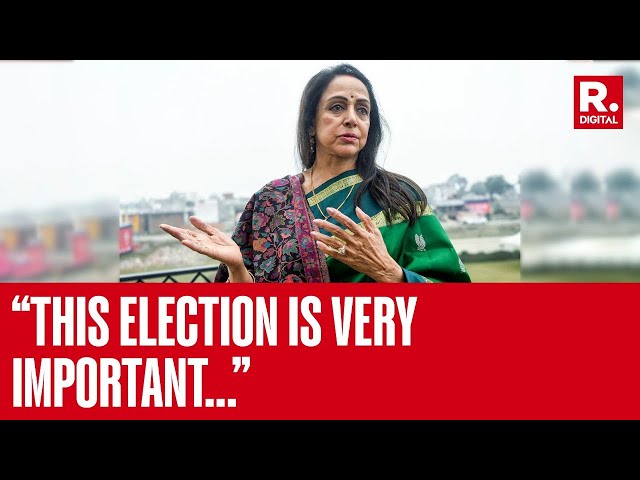 This Election Is Very Important Not Just For The country But For The Whole World: Hema Malini