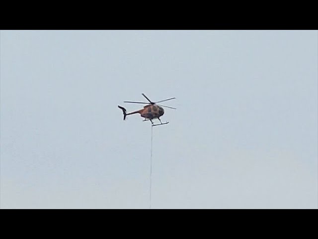 Hubschrauber-Einsatz bei John Deere - #613