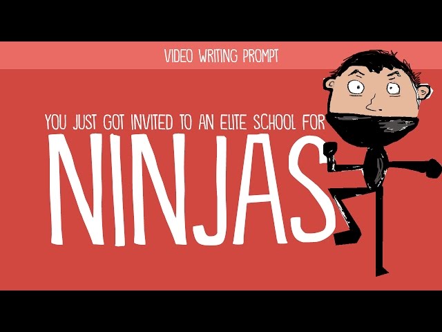 Creative Writing Prompt: Invent a School for Ninjas