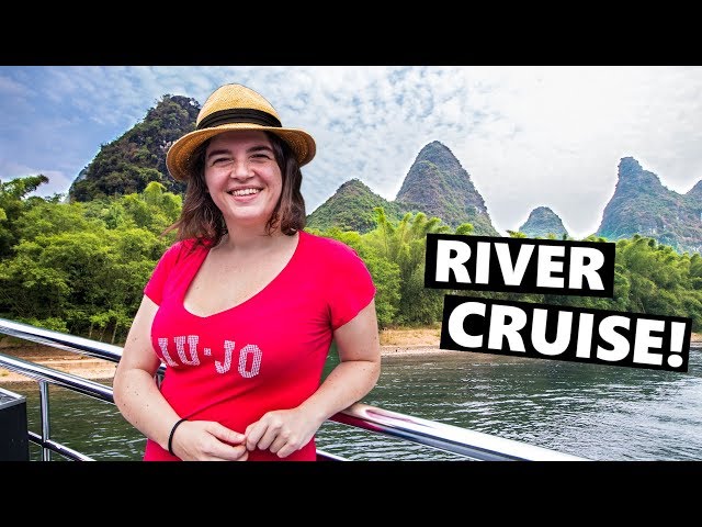 CHINA'S BEST RIVER CRUISE: Li River Cruise From Guilin To Yangshuo (China Vlog 2019 桂林)