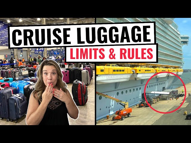 12 CRUISE LUGGAGE GUIDELINES, Rules & Tips You NEED to Know!