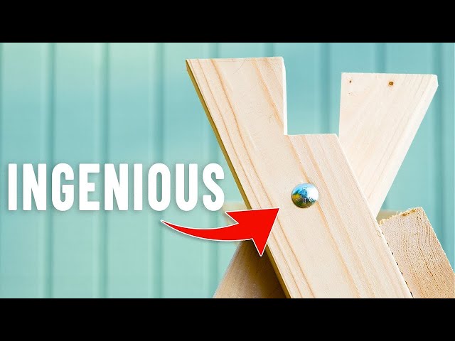The PERFECT folding sawhorse and how to EASILY build one!