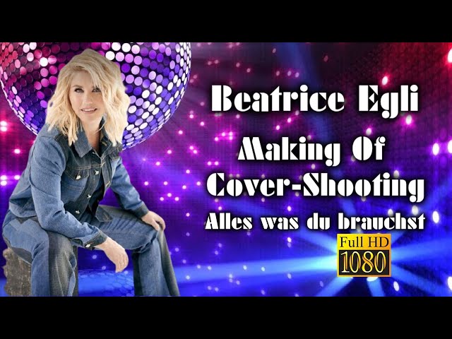 Beatrice Egli Making Of Cover Shooting 2021