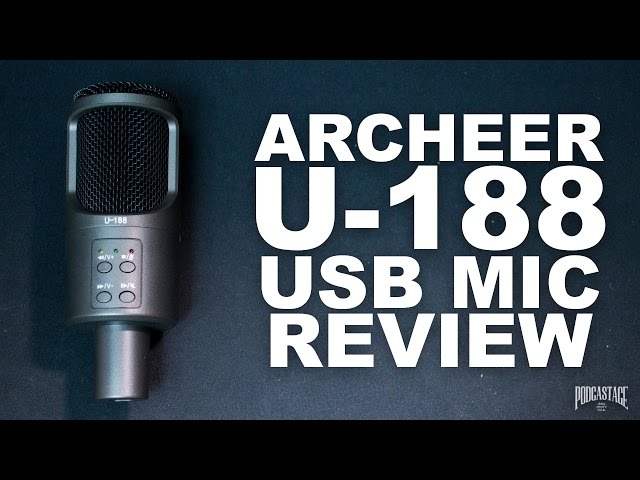 Archeer USB Studio Condenser Mic Review / Test