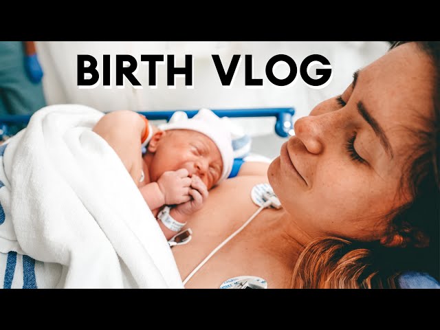 WE HAD OUR BABY!  | Scheduled C-Section Delivery *Breeched Baby*