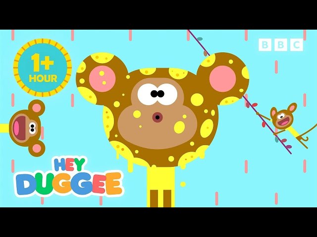 🔴LIVE: Naughty Monkey's SILLIEST Moments | Hey Duggee