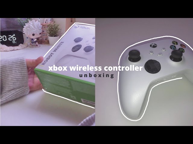 📦 a mini aesthetic unboxing  | white xbox wireless controller 🤍 🎮 | a s m r 🎧