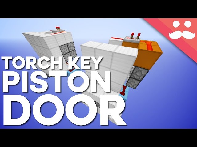 Minecraft: Torch Key Hidden Door! [Day 17!]