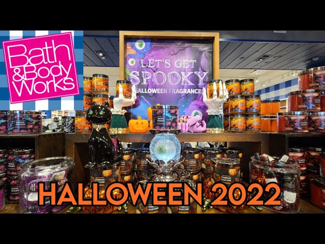 Bath & Body Works Halloween Decor 2022 Store Walkthrough