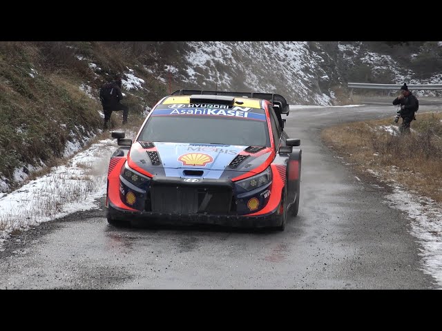 TEST Rallye Monte Carlo 2024 / Thierry Neuville WRC Hyundai i20 Rally1
