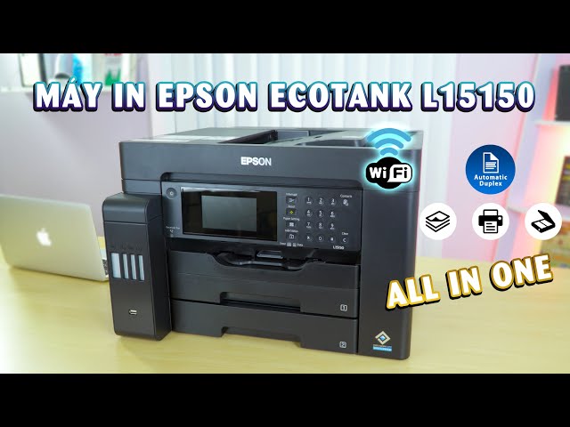 Review Máy in Epson Ecotank L15150 - In đa chức năng A3, Hỗ trợ các cổng kết nối USB LAN, Wifi