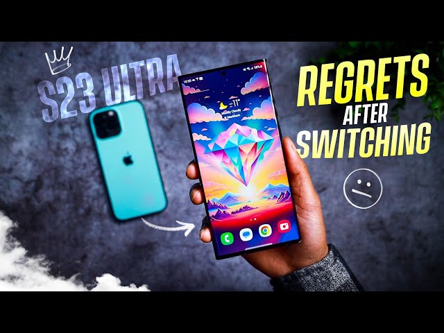 NEW S23 Ultra (10 Days Later) Review - REGRETS After SWITCHING from the iPhone 14 Pro Max...?