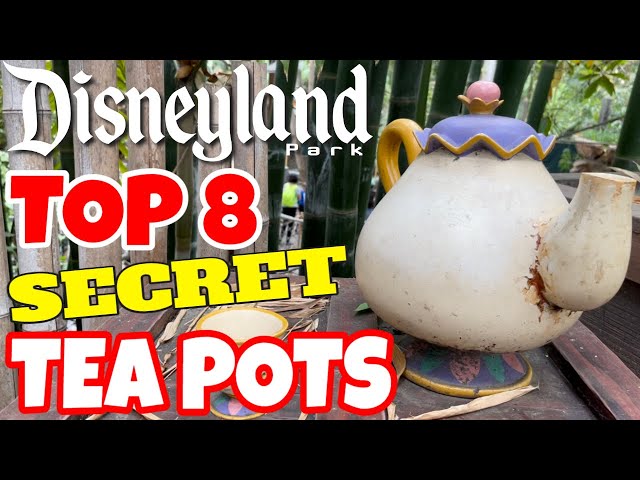 Top 8 Disneyland Tea Pots! | Plus Club 33 Giveaway