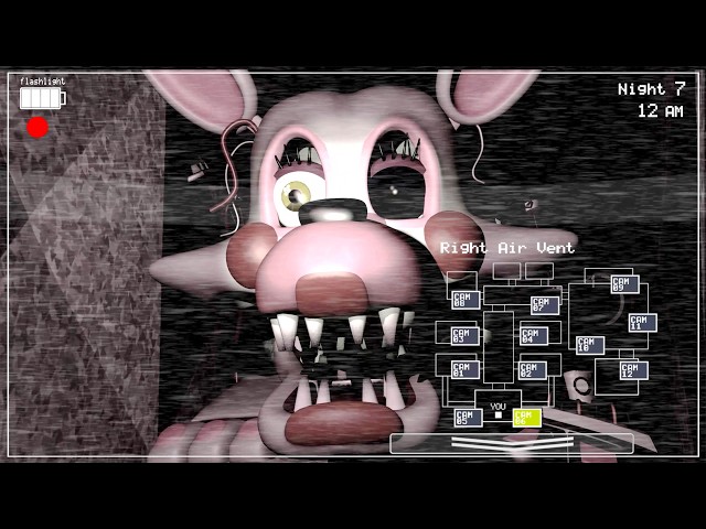 Mangle FNaF in Real Time Voice Lines Animated (Part 2)