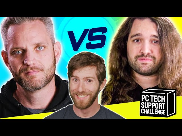 ULTIMATE PC Tech Support Challenge - Jayztwocents vs Gamers Nexus