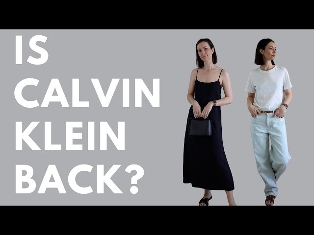 Is Calvin Klein back???