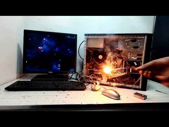 Torching A Computer (While It's Running)