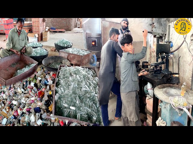 How Glass Bottles Are Made Use In Perfumes / Factory Manufacturing Process