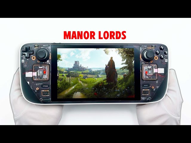 Steam Deck - Manor Lords Gameplay | SteamOS