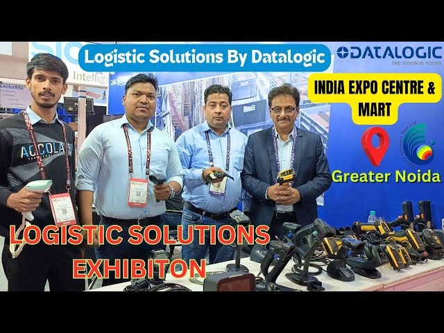 DATALOGIC EXHIBITON, INDIA EXPO CENTRE & MART | INDIA LOGASTIC SOLUTIONS EXHIBITON VIDEO #datalogic