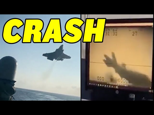 WATCH F-35 Crash in South China Sea