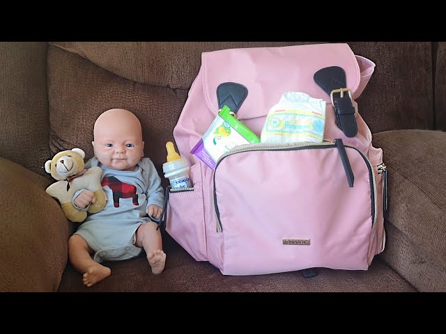 Packing My Silicone Baby's Diaper Bag || What's inside