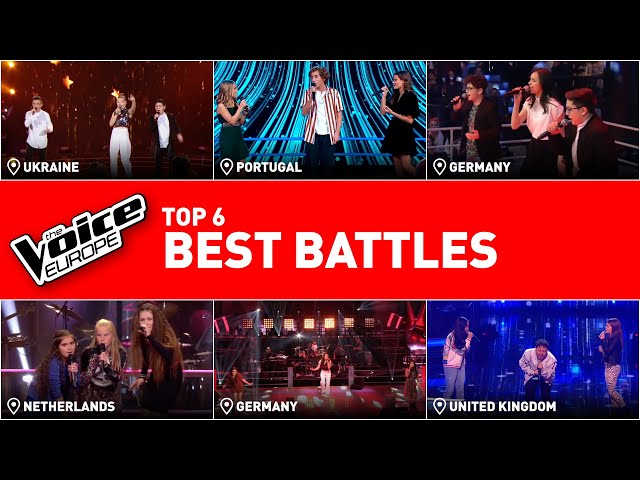 The BEST Battles of all-time on The Voice Kids! | TOP 6