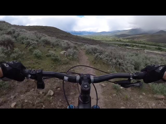 Sheep bones MTB trail - Heber Utah: North to South