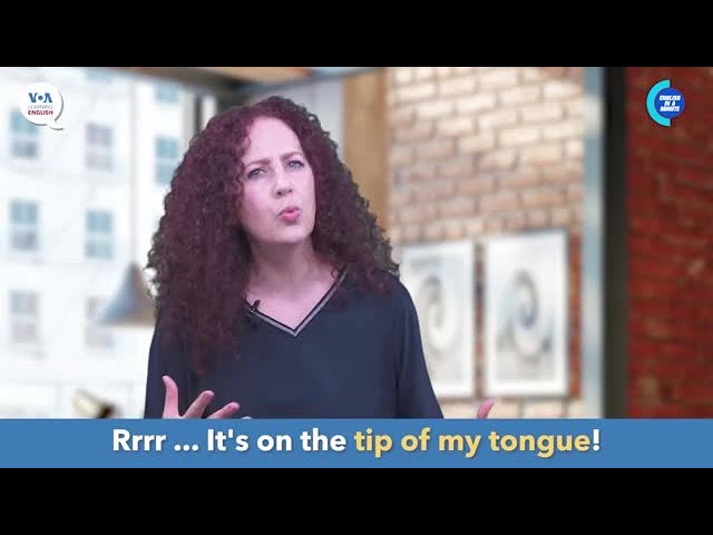 English in a Minute: Tip of Your Tongue