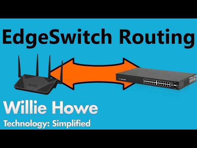 EdgeSwitch Routing With Synology
