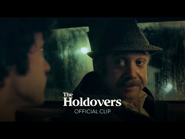 THE HOLDOVERS - "No Wonder You’re Afraid of Women" Official Clip - In Select Theaters This Friday
