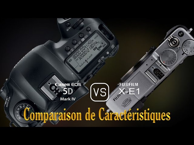 Canon EOS 5D Mark IV vs. Fujifilm X-E1: Une Comparaison de Caractéristiques