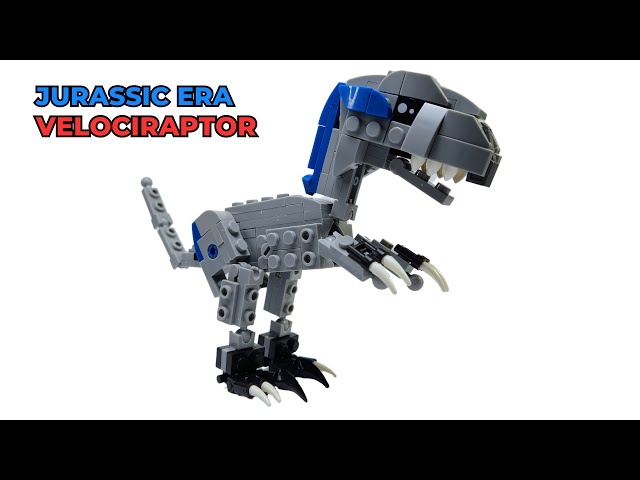 NON LEGO Jurassic World Velociraptor GF BLOCKS LEGO Speed Build