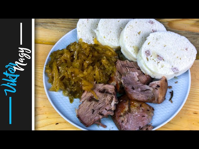 Roast pork with cabbage and dumplings | Viktor Nagy | recipes