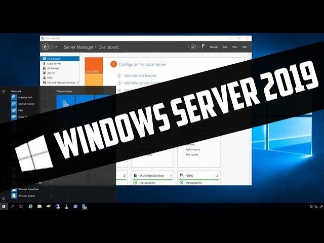 Windows Server 2019 With Graphical User Interface Installation | Preview