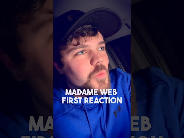 Madame Web First Reaction