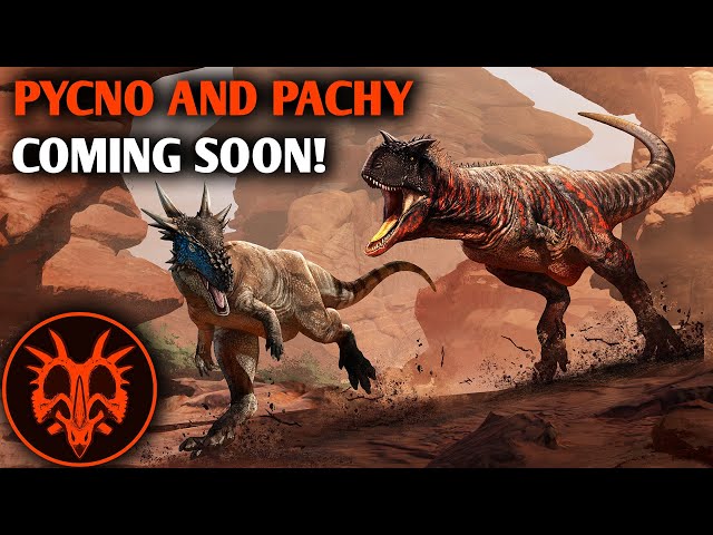 Pycnonemosaurus and Pachycephalosaurus Available Soon on Path of Titans