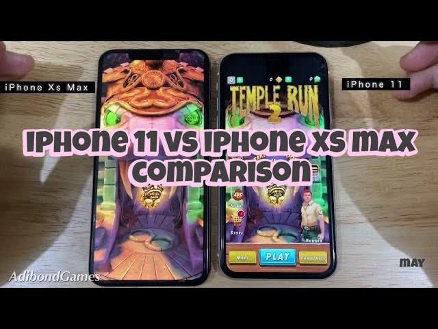 iPhone Xs Max vs iPhone 11 Comparison