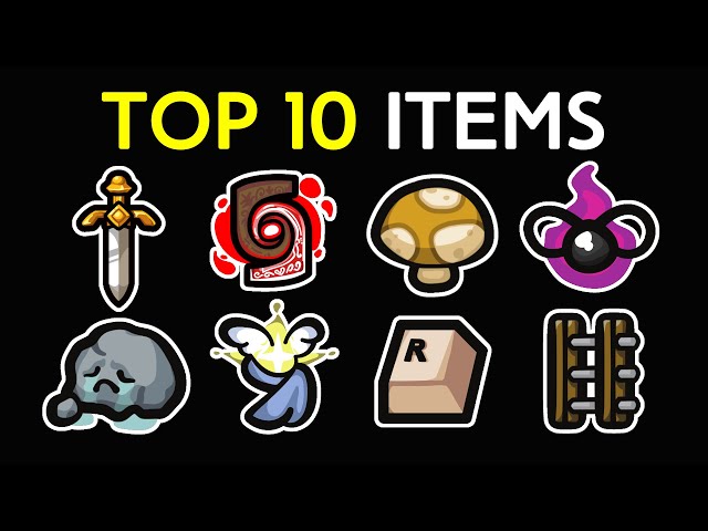 Top 10 NEW Items in The Binding of Isaac: Repentance!