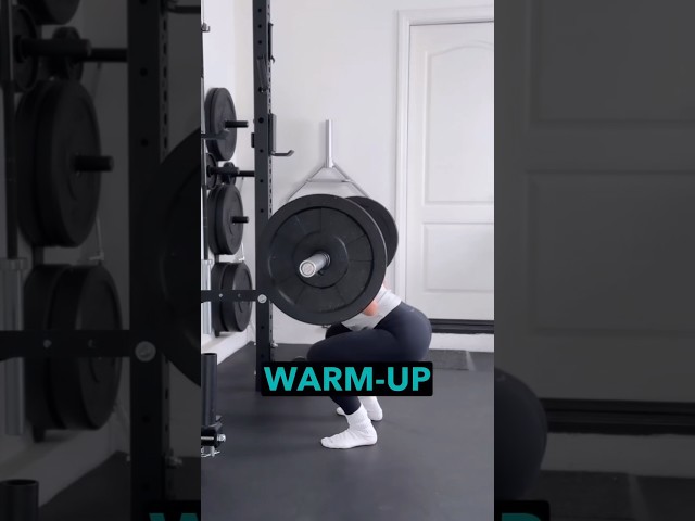 What’s the best warm up for squats?